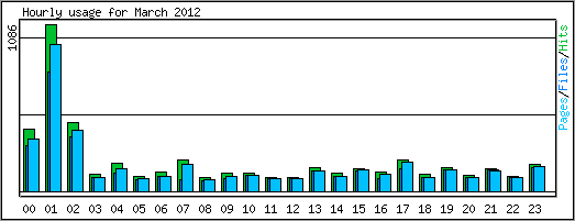 Hourly usage