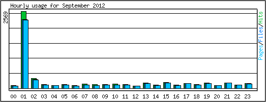 Hourly usage