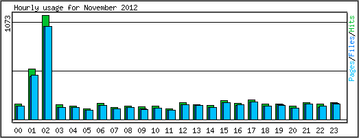 Hourly usage