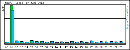 Hourly usage