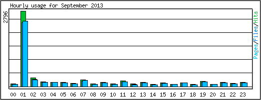 Hourly usage