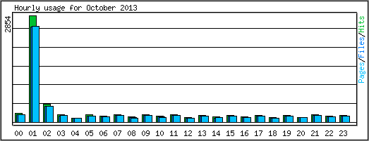 Hourly usage