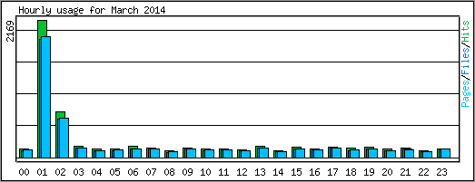 Hourly usage