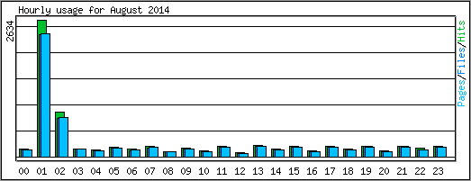 Hourly usage