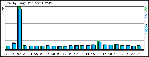 Hourly usage