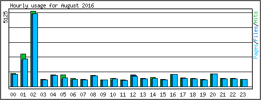 Hourly usage