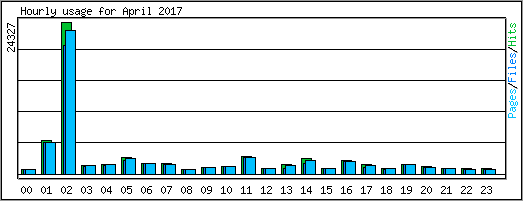 Hourly usage