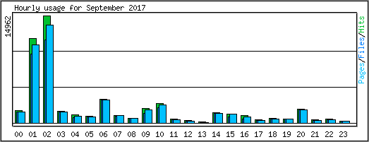 Hourly usage