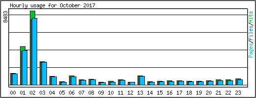 Hourly usage