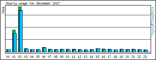 Hourly usage