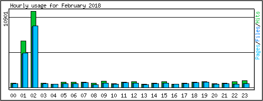 Hourly usage